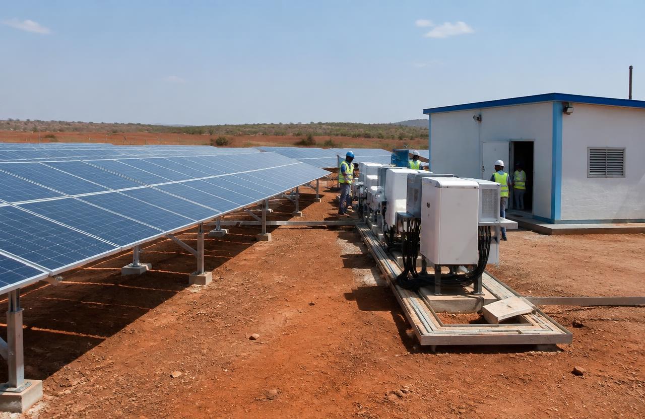 Centrale solaire pour site isolé